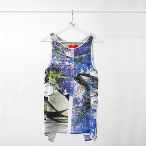 Clover Canyon Floral Print Sleeveless Top